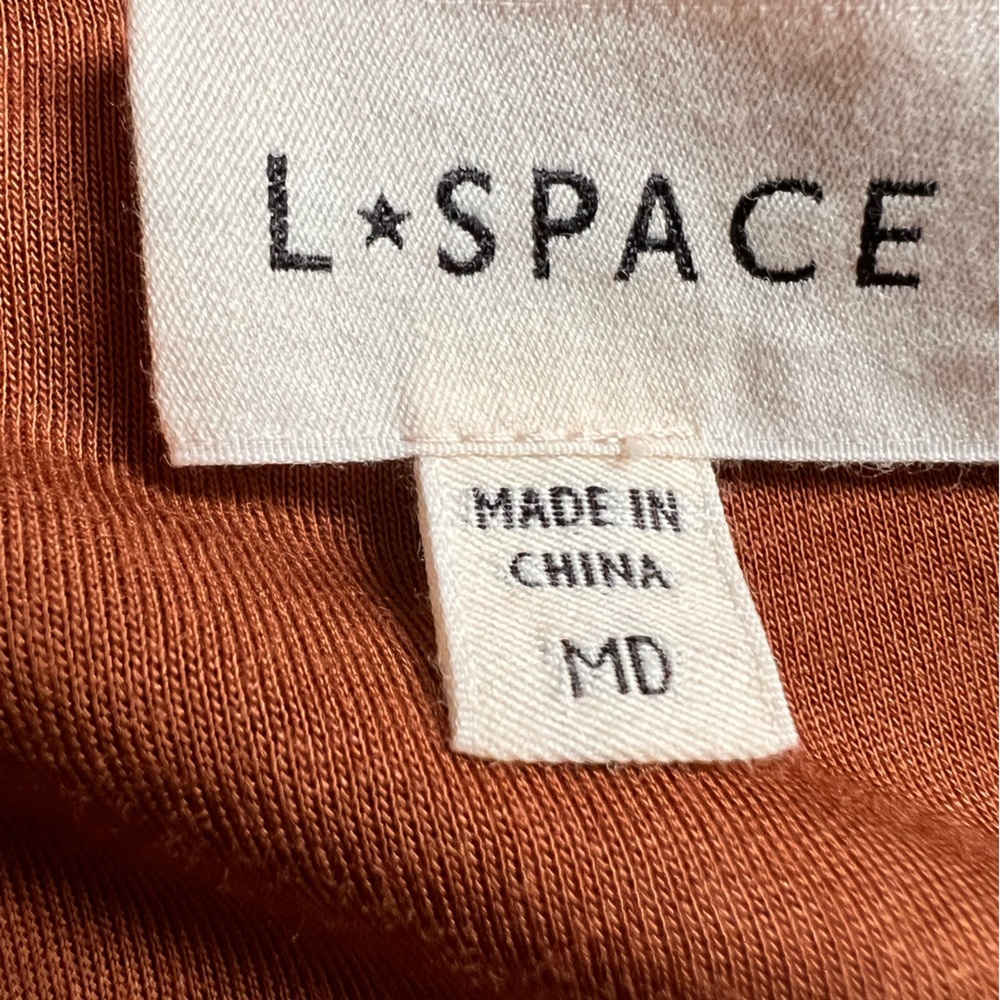 L*Space Melissa Dress – Coffee – Size Medium - Picture 4 of 8
